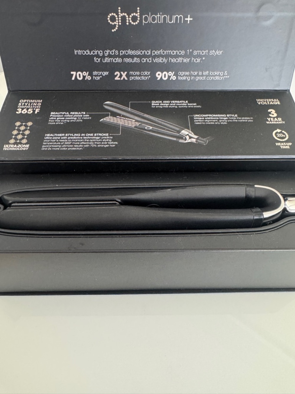 ghd platinum+ Black Styling Iron - Picture 3 of 5